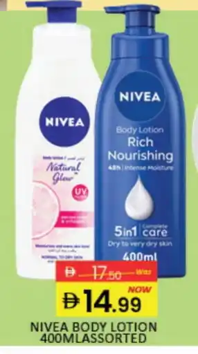 Mango Hypermarket LLC Nivea Body Lotion & Cream offer