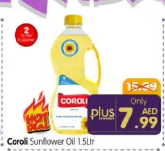 Al Madina Hypermarket COROLI Sunflower Oil offer