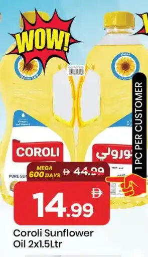 Mark & Save COROLI Sunflower Oil offer