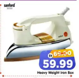 Al Madina Hypermarket SANFORD Ironbox offer