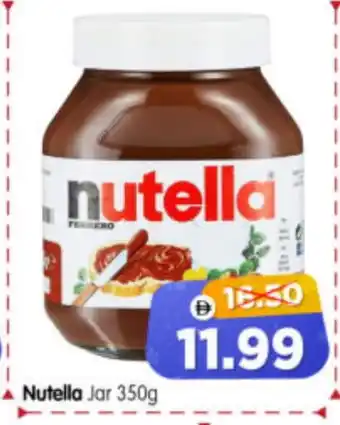 Al Madina Hypermarket NUTELLA Chocolate Spread offer