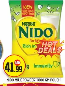 Baniyas Spike Hypermarket NIDO Milk Powder offer