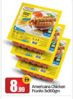 Bigmart AMERICANA Chicken Franks offer
