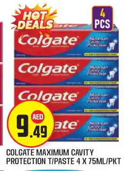 Baniyas Spike Hypermarket COLGATE Toothpaste offer