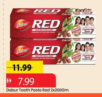 Mark & Save DABUR RED Toothpaste offer