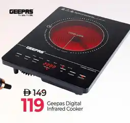 Mark & Save GEEPAS Infrared Cooker offer
