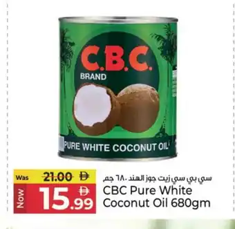 Kenz Hypermarket CBC Coconut Oil offer