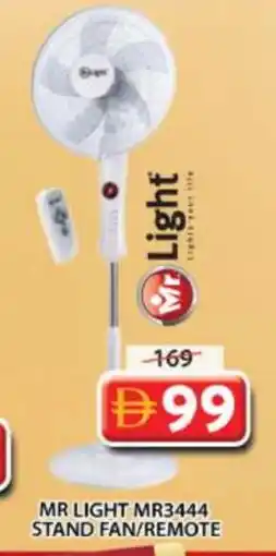 Grand Hyper Market MR. LIGHT Fan offer