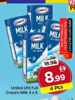 Mark & Save UNIKAI Long Life / UHT Milk offer