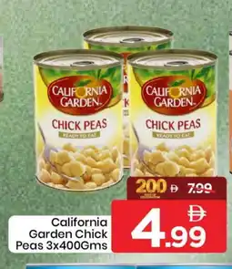 Mark & Save CALIFORNIA GARDEN Chick Peas offer