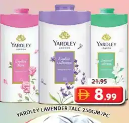 Grand Hyper Market YARDLEY Talcum Powder offer