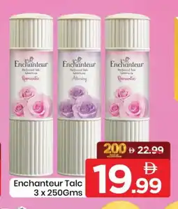 Mark & Save Enchanteur Talcum Powder offer