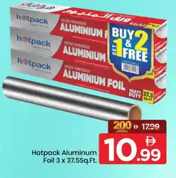 Mark & Save HOTPACK Aluminum Foil offer