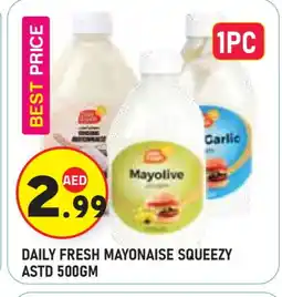 Baniyas Spike Hypermarket DAILY FRESH Mayonnaise offer