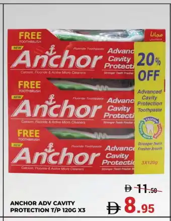 Kerala Hypermarket ANCHOR Toothpaste offer