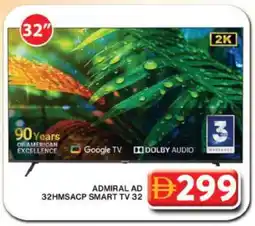 Grand Hyper Market ADMIRAL Smart TV offer