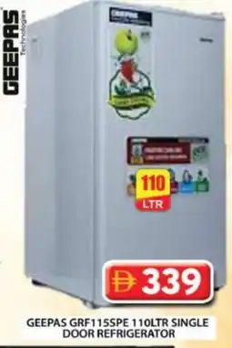 Grand Hyper Market GEEPAS Refrigerator offer