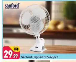 Shaklan SANFORD Fan offer