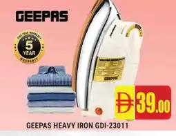 Al Madina GEEPAS Ironbox offer