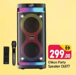 Shaklan CLIKON Speaker offer