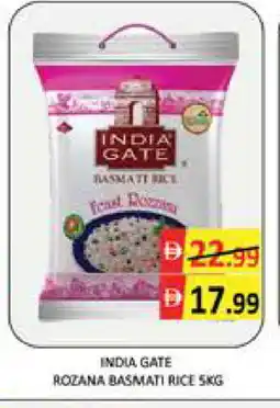 Mango Hypermarket LLC INDIA GATE Basmati / Biryani Rice offer