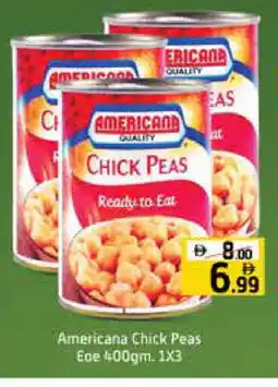 Mango Hypermarket LLC AMERICANA Chick Peas offer