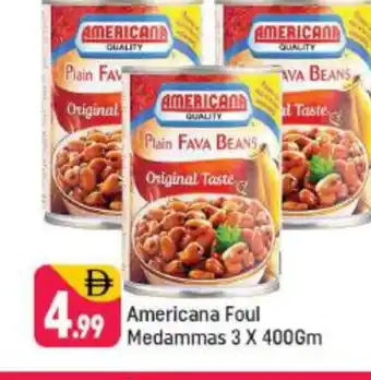 Shaklan AMERICANA Fava Beans offer
