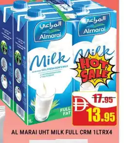 Al Madina ALMARAI Full Cream Milk offer