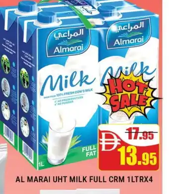 Al Madina ALMARAI Full Cream Milk offer