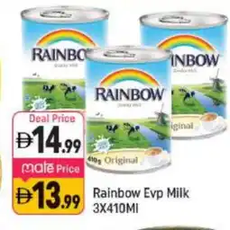 Shaklan RAINBOW Evaporated Milk offer