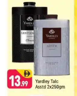 Shaklan YARDLEY Talcum Powder offer