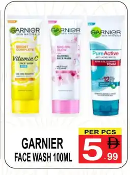Friday Center GARNIER Face Wash offer