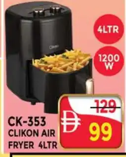 Al Madina CLIKON Air Fryer offer