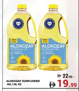 Kerala Hypermarket ALOKOZAY Sunflower Oil offer