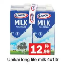 Gulf Hypermarket UNIKAI Long Life / UHT Milk offer