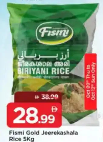 Mark & Save Fismi Gold Jeerekashala Rice offer