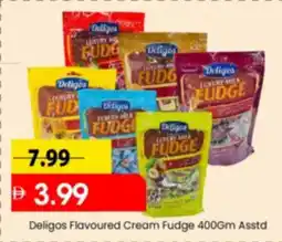 Mark & Save Deligos Flavoured Cream Fudge Asstd offer