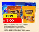 Mark & Save Tiffany Break and Quanta offer