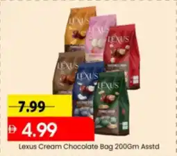 Mark & Save Lexus Cream Chocolate Bag Asstd offer