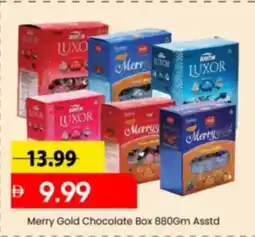 Mark & Save Merry Gold Chocolate Box Asstd offer