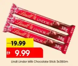 Mark & Save Lindt Lindor Milk Chocolate Stick offer