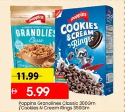 Mark & Save Poppins Granolines Classic /Cookies N Cream Rings offer