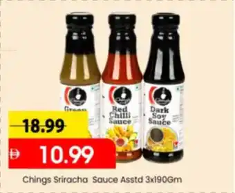 Mark & Save Chings Sriracha Sauce Asstd offer