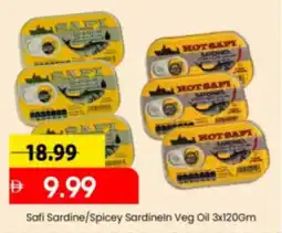 Mark & Save Safi Sardine / Spicey Sardinein Veg Oil offer