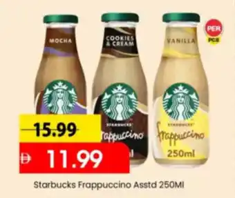 Mark & Save Starbucks Frappuccino Asstd offer