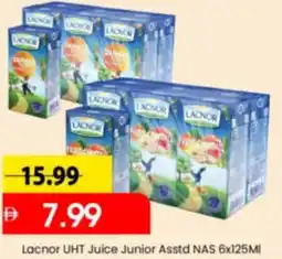 Mark & Save Lacnor UHT Juice Junior Asstd NAS offer