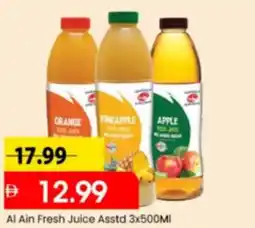 Mark & Save Al Ain Fresh Juice Asstd offer