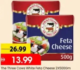 Mark & Save The Three Cows White Feta Cheese offer