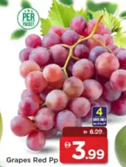 Mark & Save Grapes Red Pp offer