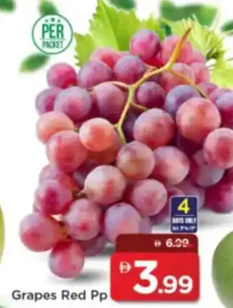 Mark & Save Grapes Red Pp offer